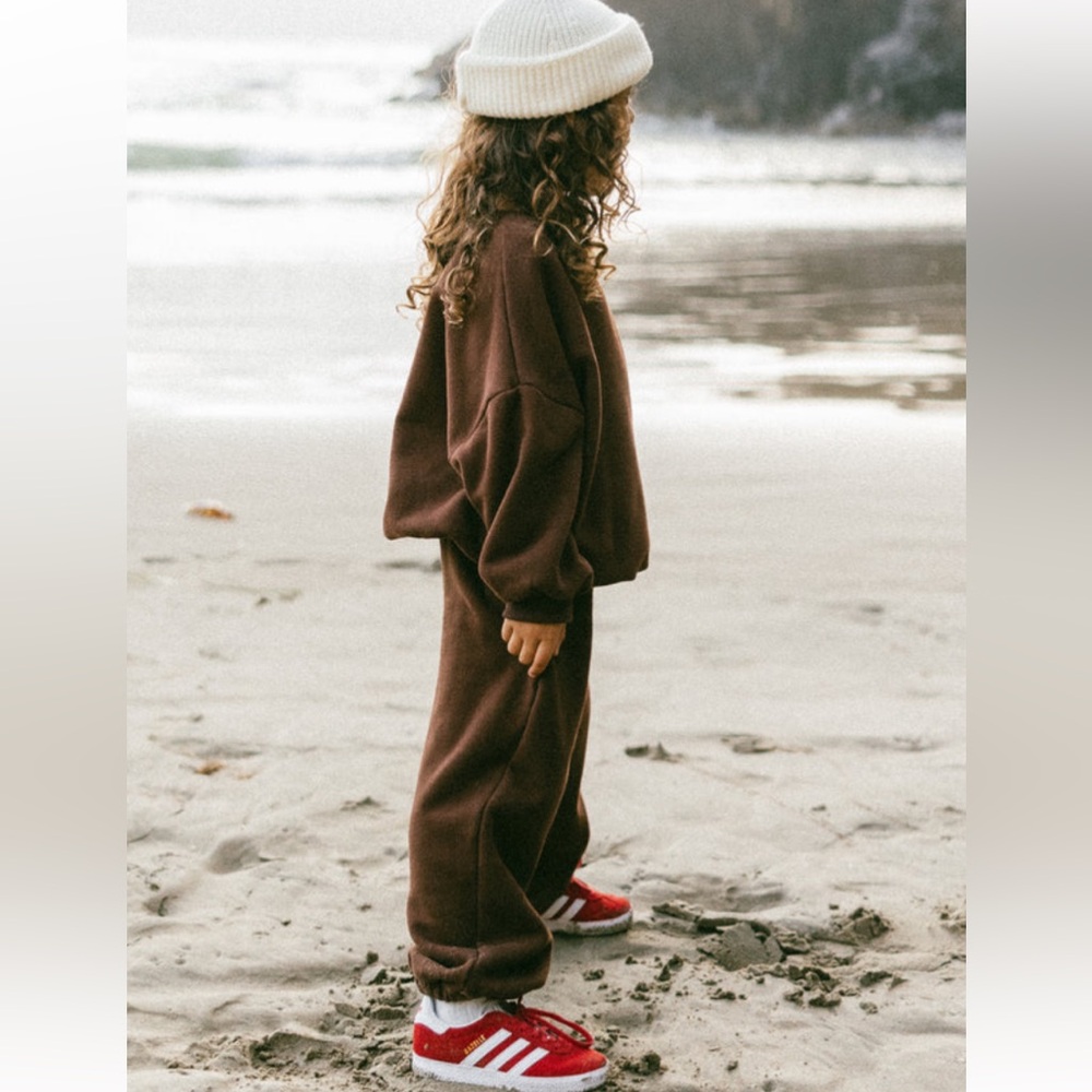 Fostered Collection Brown Kids' Sweatpants